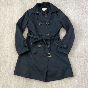 MICHAEL Michael Kors Double Breasted Trench Coat S
